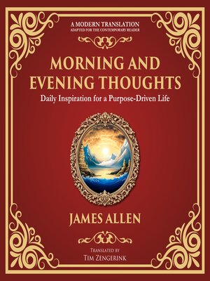 cover image of Morning and Evening Thoughts